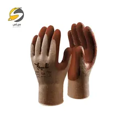 دستکش ایمنی ضد برش کف مواد لاتکس تاپ کد 124 | قیمت و خرید - سپاس