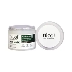 خرید ماسک مو مناسب موهای رنگ شده نیکول 200 میل nicol با بهترین قیمت (15 خرداد)