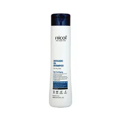 خرید شامپو موهای خشک و رفع مو خوره نیکول 280میل nicol با بهترین قیمت (15 خرداد)