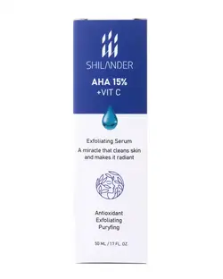 خرید سرم لایه بردار AHA15%+ ویتامین C-شیلاندر با بهترین قیمت (17 آذر)
