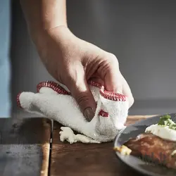 دستمال آشپزخانه ایکیا HILDEGUN | فروشگاه اینترنتی راه‌راه مارکت