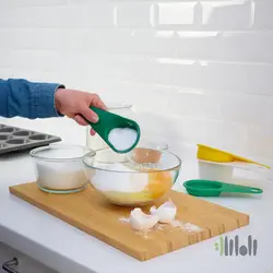 پیمانه اندازه گیری ایکیا UPPFYLLD بسته 4 عددی | فروشگاه اینترنتی راه‌راه مارکت