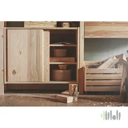 کمد چوبی درب ریلی ایکیا IVAR | فروشگاه لوازم خانه و آشپزخانه راه‌راه مارکت