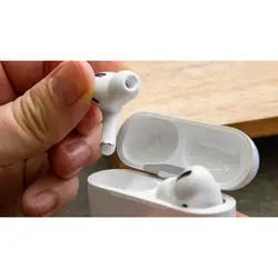 هدفون بی‌ سیم اپل مدل AirPods Pro همراه با محفظه شارژ