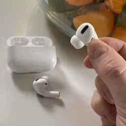 هدفون بی‌ سیم اپل مدل AirPods Pro همراه با محفظه شارژ