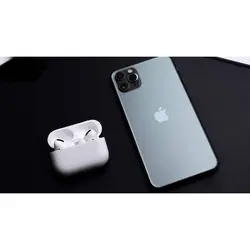 هدفون بی‌ سیم اپل مدل AirPods Pro همراه با محفظه شارژ