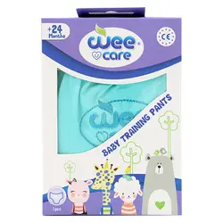 شورت آموزشی پسرانه وی کر Wee care رنگ آبی