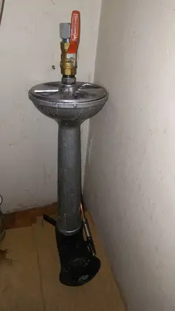 مشعل گازی عمودزن شیپوری تنوری سه چهارم اصفهان گاز