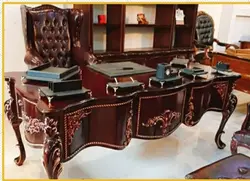 میز مدیریت چوبی سنتی