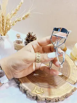 فرمژه دسته فنری تیتانیوم طلق دار مدل Pinzette Tweezers - فروشگاه عمده لوازم آرایشی ورانی