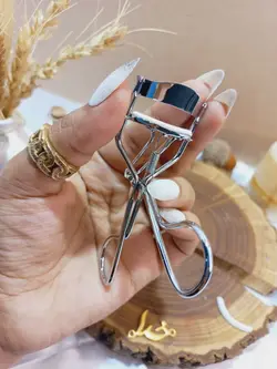فرمژه دسته فنری تیتانیوم طلق دار مدل Pinzette Tweezers - فروشگاه عمده لوازم آرایشی ورانی