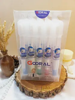 مسواک باکیفیت گورال GOORAL کد 637 - فروشگاه عمده لوازم آرایشی ورانی