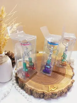 فرمژه استیل طلق دار طرح گل رز طلق دار - فروشگاه عمده لوازم آرایشی ورانی