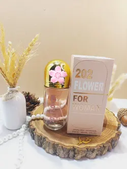 ادکلن معروف 202 فلاور FLOWER FOR WOMAN حجم 100 میلی لیتر اورجینال اماراتی - فروشگاه عمده لوازم آرایشی ورانی