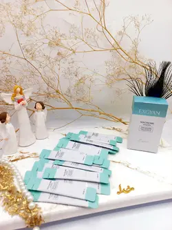 ماسک شب کلاژن ساشه ای نیکوتین آمید ونزن VENZEN EXGYAN کد YXY54246 - فروشگاه عمده لوازم آرایشی ورانی