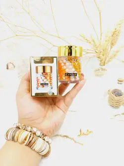 کرم سفید کننده قوی دور چشم خاویار برند سادور SADOER کد SD51773 - فروشگاه عمده لوازم آرایشی ورانی