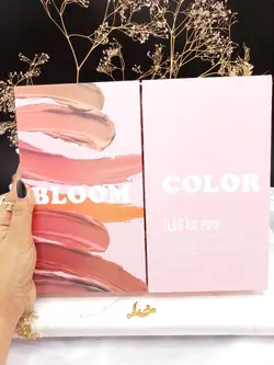 پک رژ گونه مایع پد دار 12 عددی برند BLOOM COLOR کد TG 636 - فروشگاه عمده لوازم آرایشی ورانی