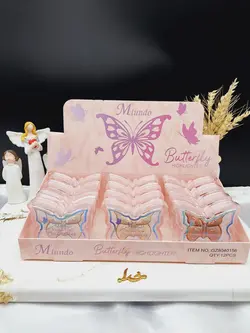 هایلایتر طرح پروانه Butterfly Miundo کد GZ8040156 - فروشگاه عمده لوازم آرایشی ورانی