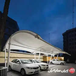 سایبان خودرو SH03 | ایران سایه بان، عرضه کننده انواع سایبان | سقف برقی و پرده برقی