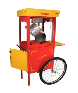 دستگاه پفیلا سازpop corn کالسکه ای
