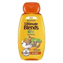 شامپو کودک 2 در 1 گارنیر زردآلو و گل کتان حجم 250 میلی - فروشگاه جان به به