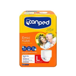 پوشک بزرگسالان جان پد شورتی سایز لارج بسته 8 عددی - فروشگاه جان به به