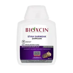 شامپو بیوکسین ضد ریزش سیر سیاه مناسب انواع مو حجم 300 میلی - فروشگاه جان به به