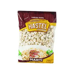 مانتی حاوی سویا هاستل Hastel حجم 500 گرم - فروشگاه جان به به
