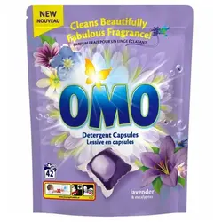 قرص لباسشویی اومو اکالیپتوس و اسطوخودوس 42 عددی - فروشگاه جان به به