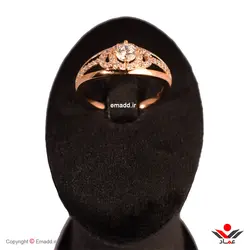 انگشتر ژوپينگ نگين دار کد 130