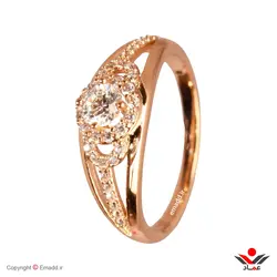 انگشتر ژوپينگ نگين دار کد 130