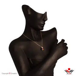 گردنبند ژوپينگ (قلب چند رنگ) کد 115