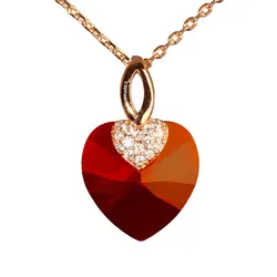 گردنبند ژوپينگ (قلب قرمز) کد 116