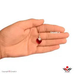 گردنبند ژوپينگ (قلب قرمز) کد 116