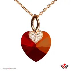 گردنبند ژوپينگ (قلب قرمز) کد 116
