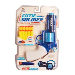 تفنگ بازي طرح کلت پرتاب تير و آب پاش