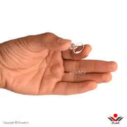 گوشواره ژوپينگ فشاري (مکعب سرمه اي) کد 101
