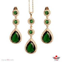 نيم ست YSX (سبز زمردي) کد 113