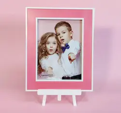 قاب عکس صورتی ساده 13 در 18