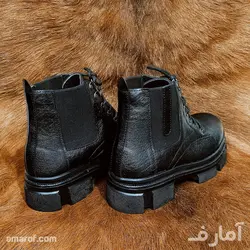 بوت مشکی دو طرف کش کد 13