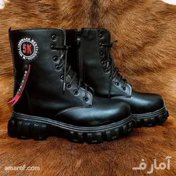 بوت مشکی پرچم قرمز کد 12