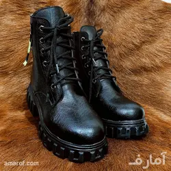 بوت مشکی پرچم سبز کد 11