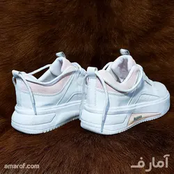 کتانی Suptme -سفید صورتی کد 24