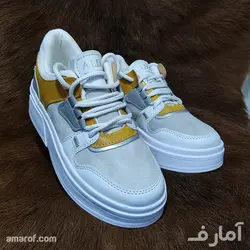 کتانی آلدو - طوسی خردلی کد 18