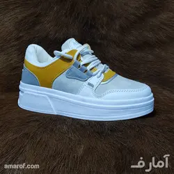 کتانی آلدو - طوسی خردلی کد 18
