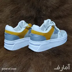 کتانی آلدو - طوسی خردلی کد 18
