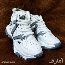کتانی ساقدار نیوبالانس - سفید طوسی کد 28