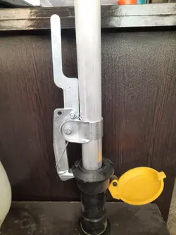 بست قلاب اهرمی دوطرفه ساده دستدار