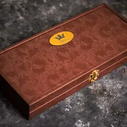 باکس تمام چرم قهوه ای