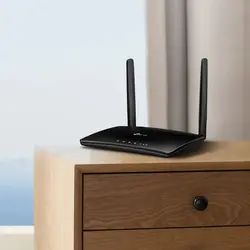 مودم روتر 4G LTE بی سیم تی پی لینک مدل TL-MR6400TP-LINK TL-MR6400 Wireless N300 4G LTE Modem Router